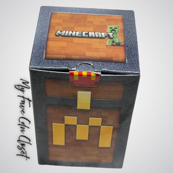 2025 McDonalds Minecraft Orange Soda Potion w/Unused Code Card - Picture 2 of 3